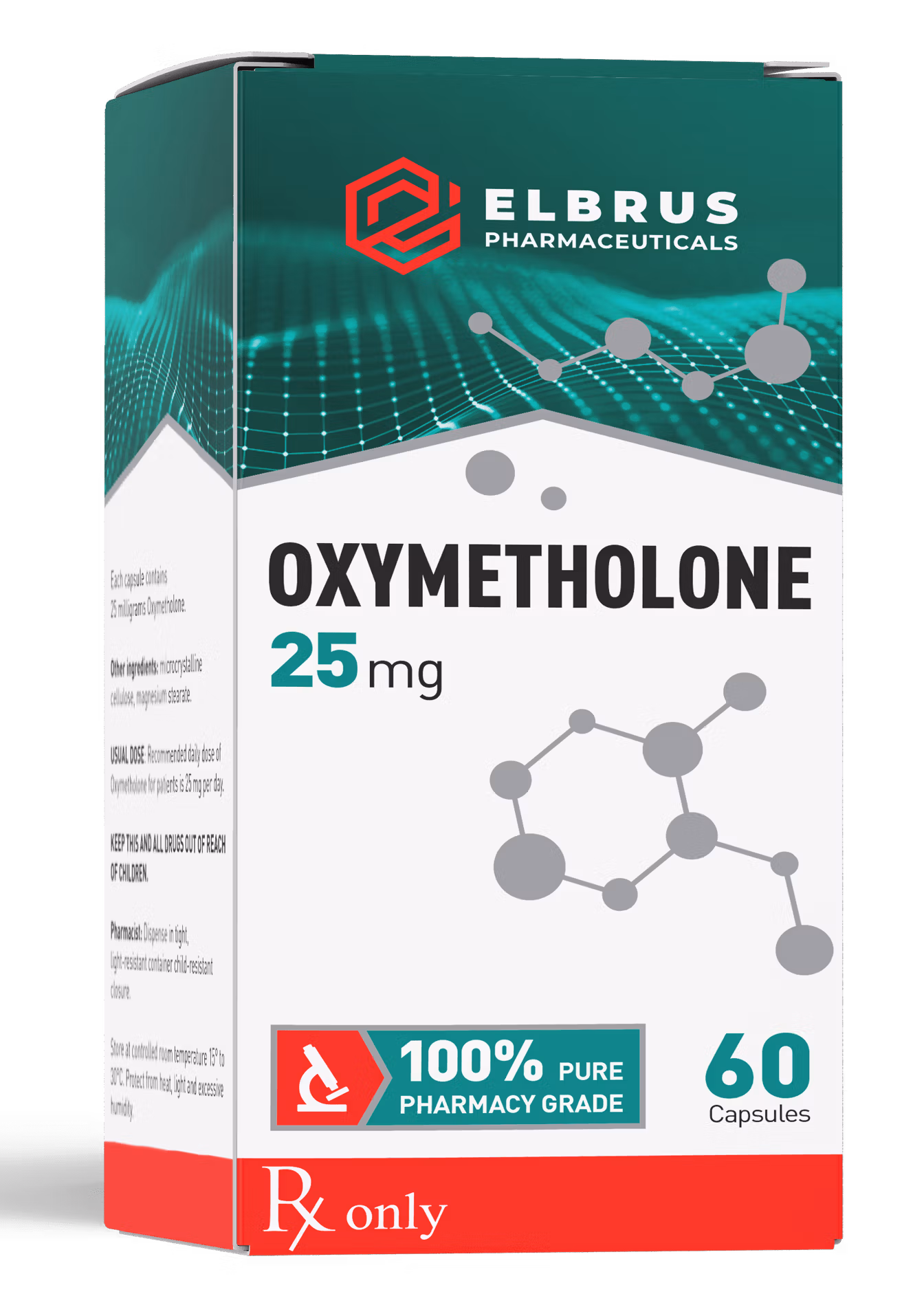 Elbrus Pharmaceuticals Oxymetholone 25 Elbrus Pharmaceuticals Oxymetholone 25
