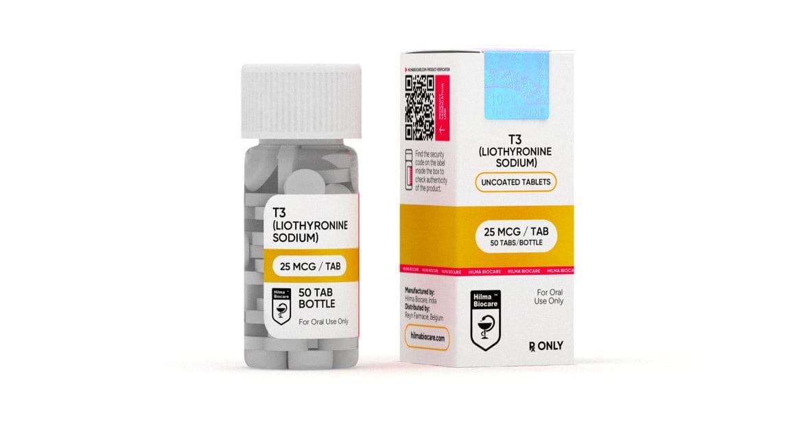 Hilma Biocare T3 Liothyronin sodný, USA