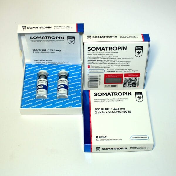 Somatropina líquida HGH 2 de Hilma Biocare