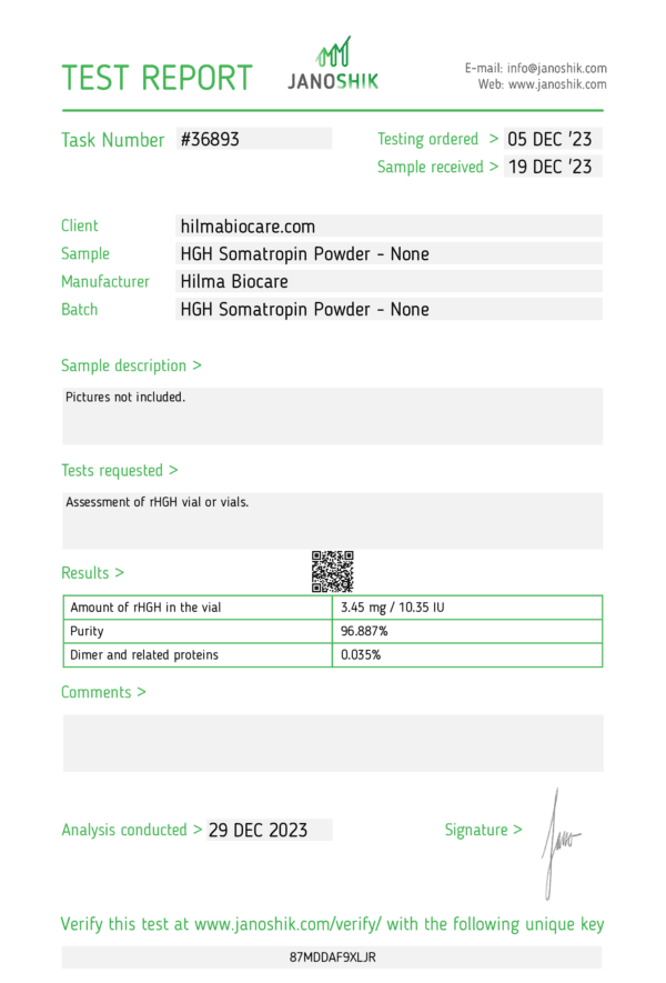 Raport z testu nr 36893