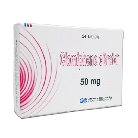 Anfarm Clomiphene Citrate 24x50mg Anfarm Clomiphene Citrate 24x50mg