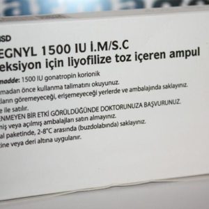 MSD Pregnyl 3x500iu (HCG) MSD Pregnyl 3x500iu (HCG)