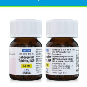Ingenus Pharma kabergolín 0,5 mg Ingenus Pharma kabergolín 0,5 mg