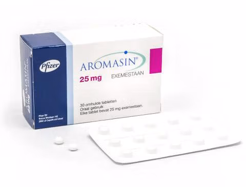 Pfizer Aromasin (Екземестан) 25 мг Pfizer Aromasin (Екземестан) 25 мг