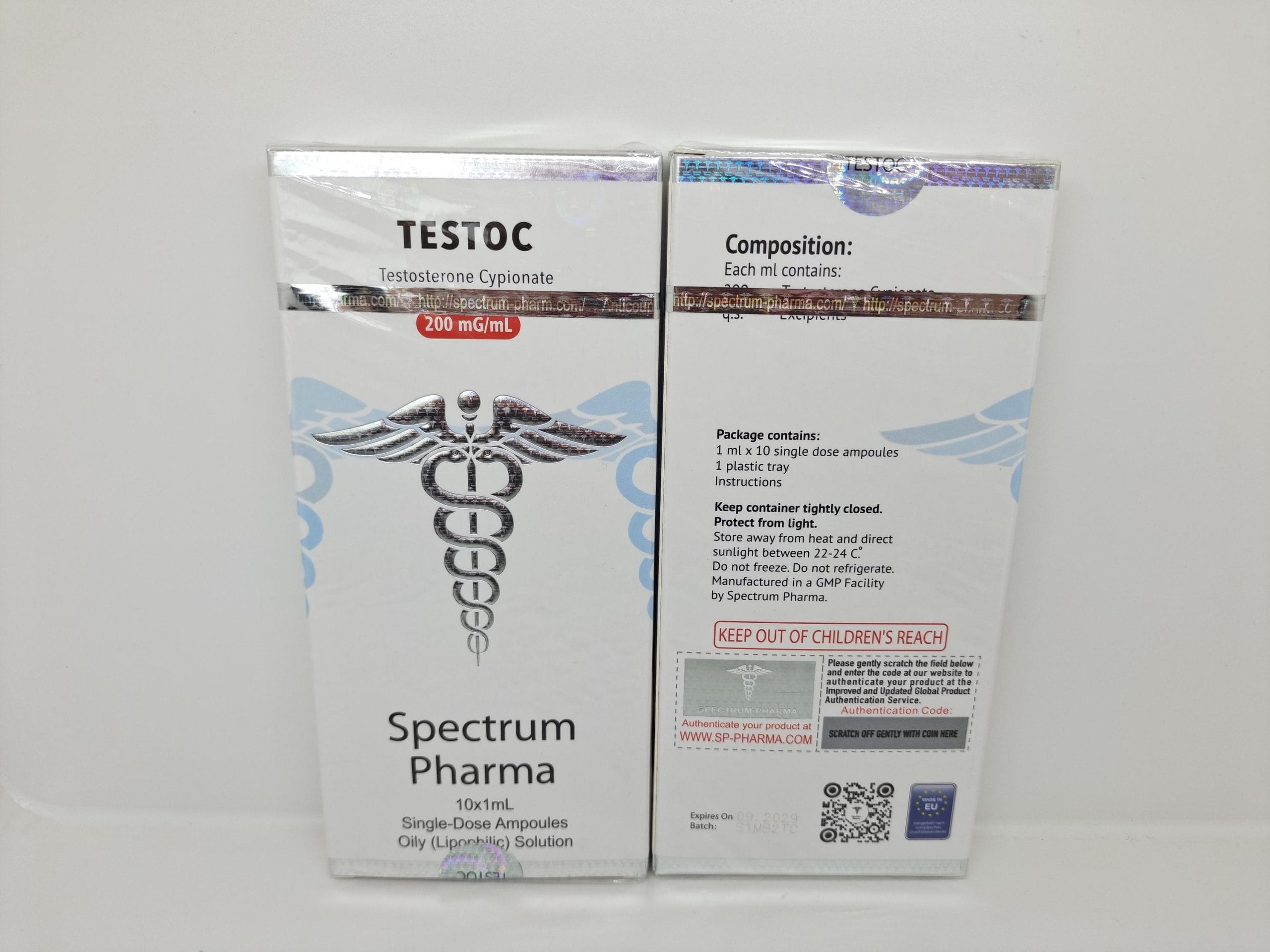 Spectrum Pharma TESTOC 200
