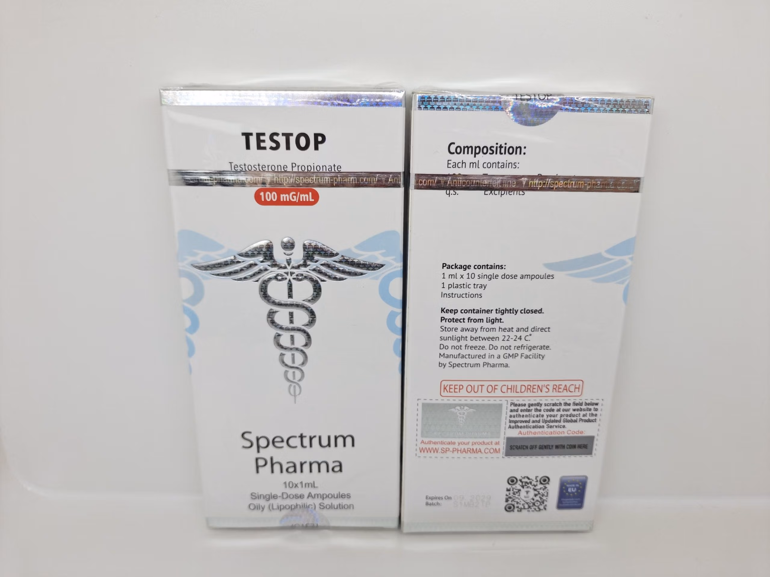 Spectrum Pharma TESTOP 100