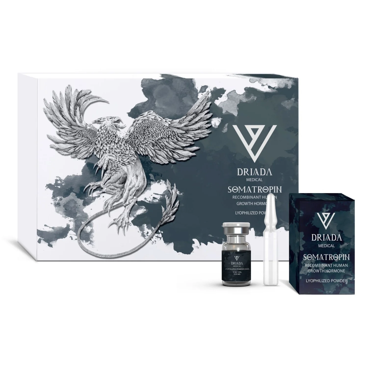 DRIADA Somatropina HGH w proszku 100iu