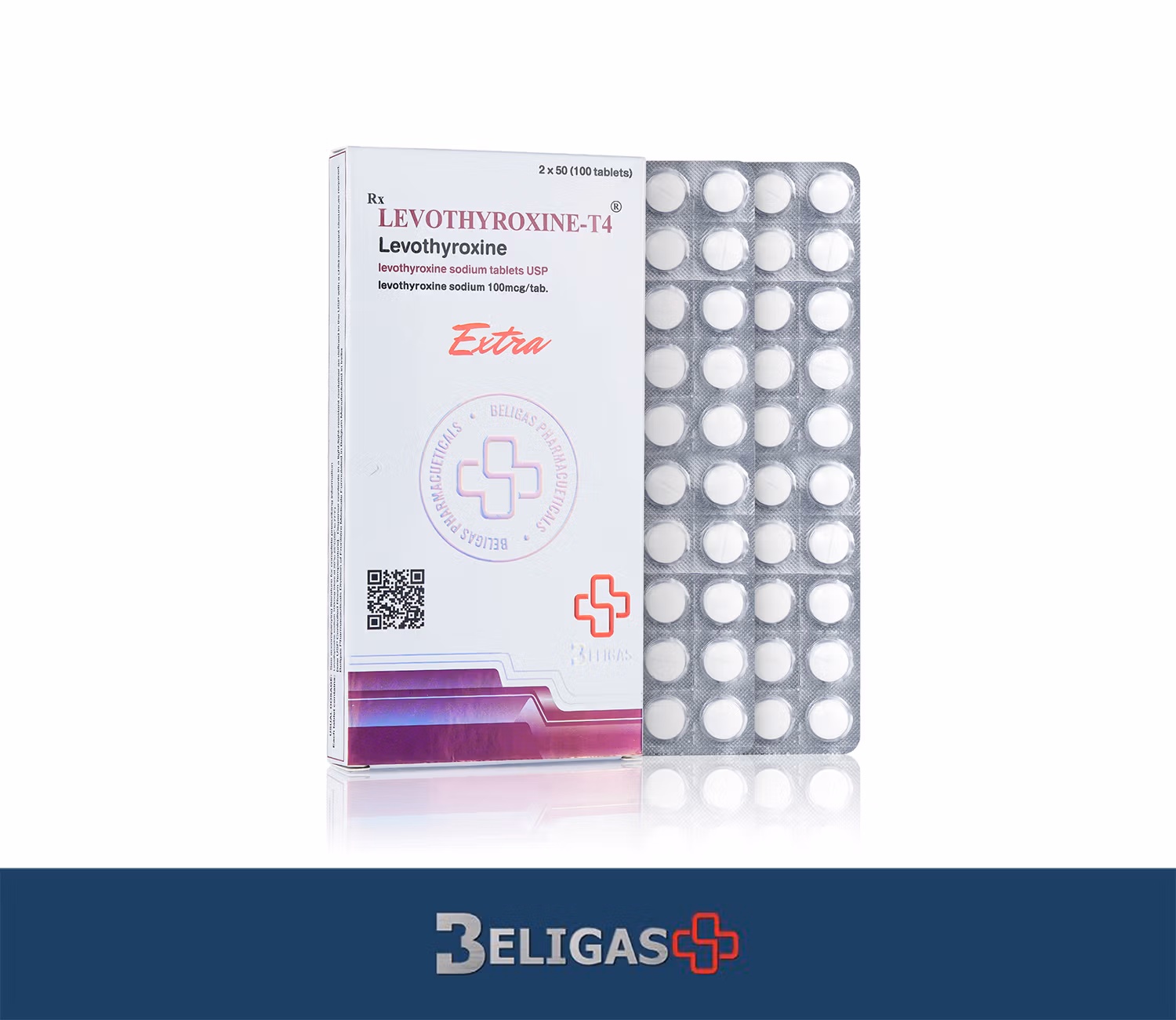 Beligas Levothyroxine T4 100mcg